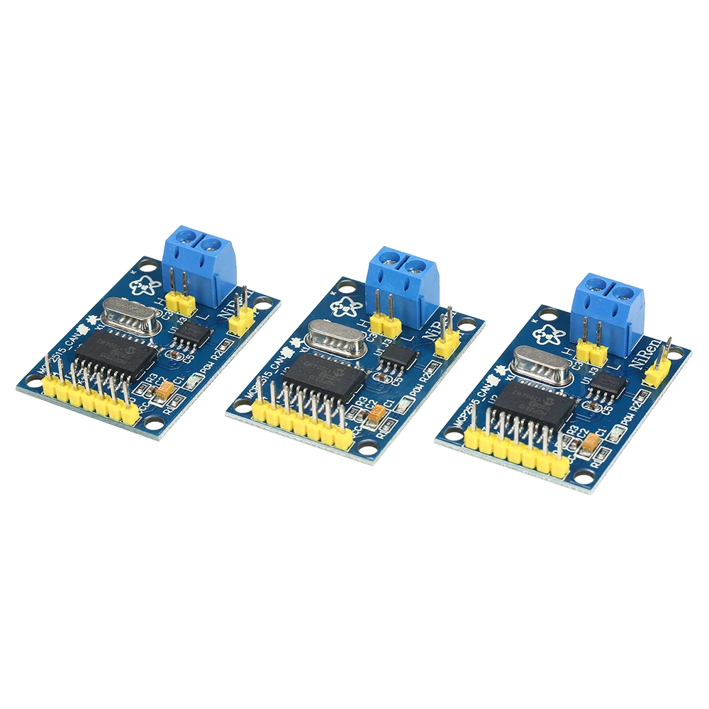Горячая 3 шт. MCP2515 CAN Bus модуль TJA1050 приемник SPI протокол плата для Arduino 51 MCU