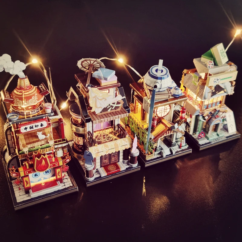 Лидер продаж 3D головоломка в металлическом сборе модель китайском стиле