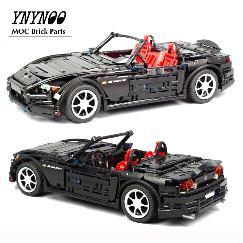 

Новое поступление, гоночный автомобиль MOCs S2000 AP2 MOC 24500, совместим с высокотехнологичными гоночными строительными блоками MOC, кирпичи, модель, игрушки для творчества