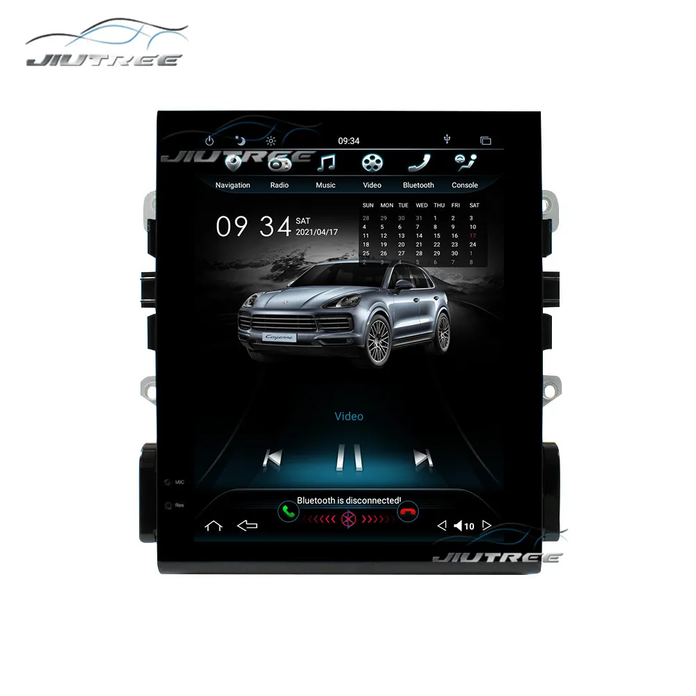 

Автомобильный радиоприемник 2 Din на Android для Porsche Macan 2010, 2011, 2012, 2013, 2015, автомобильный радиоприемник Tesla с вертикальным экраном, головное устрой...