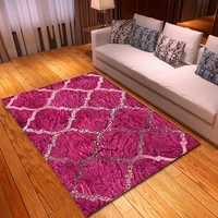 pink stripe 3d printed carpet child bedroom decor rug kids room play carpets baby game anti slip mat crawl kitchen area rug home