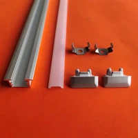 free shipping recessed led strip aluminum profile channel for linear light 2mpcs 100mlot