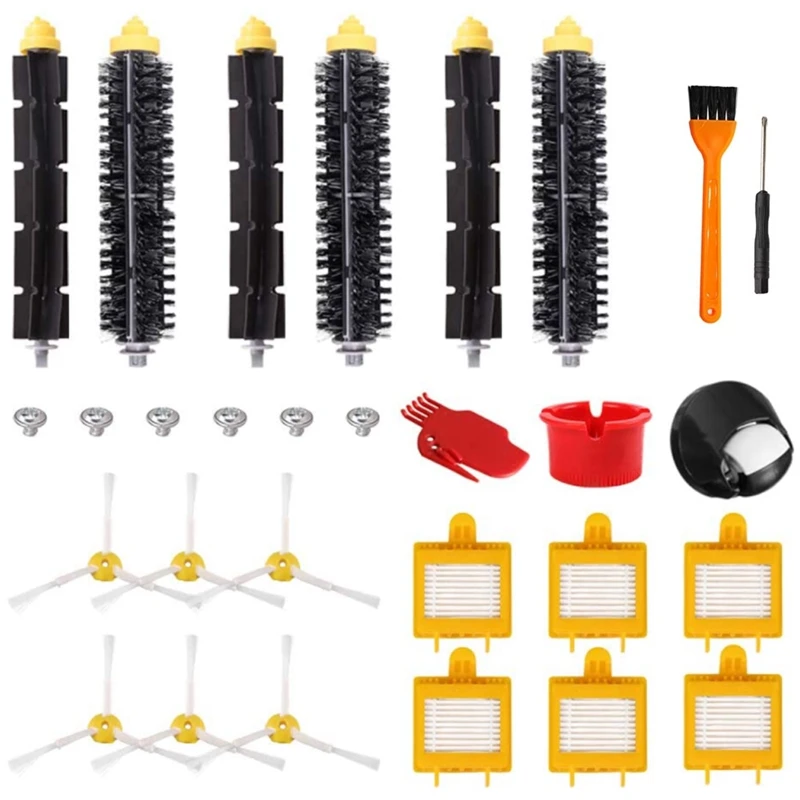 

Подходит для Roomba 700 серии 700 720 750 760 765 770, аксессуары для уборки, боковая щетка, фильтр, роликовая щетка