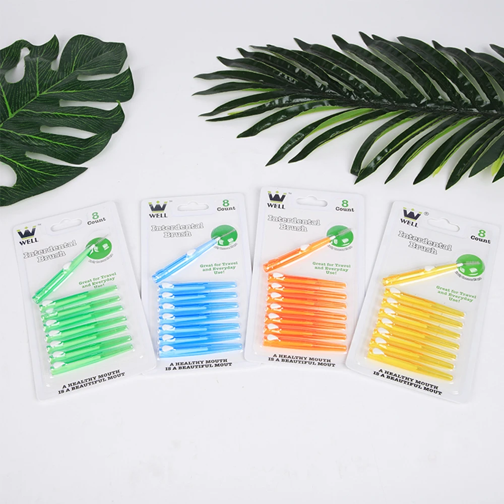 10 шт. 0 6 мм 1 2 резинки для ухода за межзубным пространством размещения между