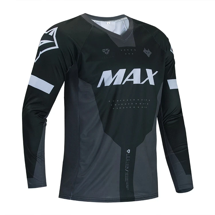 

2020 MX Enduro Downhill Jerseys Mountain Bike Racing Clothing DH MTB Shirt Black Long Jersey BMX Motocross T Shirt Men