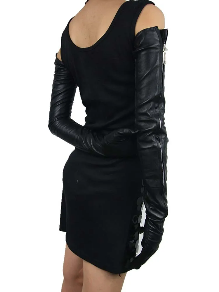 70 см (27 6 дюйма) длина средней длины невидимый стиль настоящая овечья кожа длинная