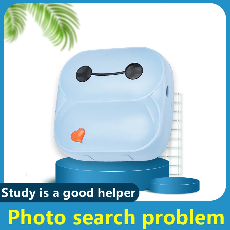 Мини Портативный фотопринтер термальный Bluetooth принтер для iPhone Android бесплатное