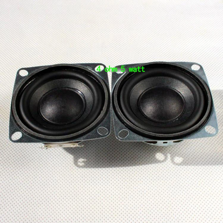 

2pcs 2"inch 52MM 4ohm 5W full range speaker Loudspeaker Home HiFi audio Parts