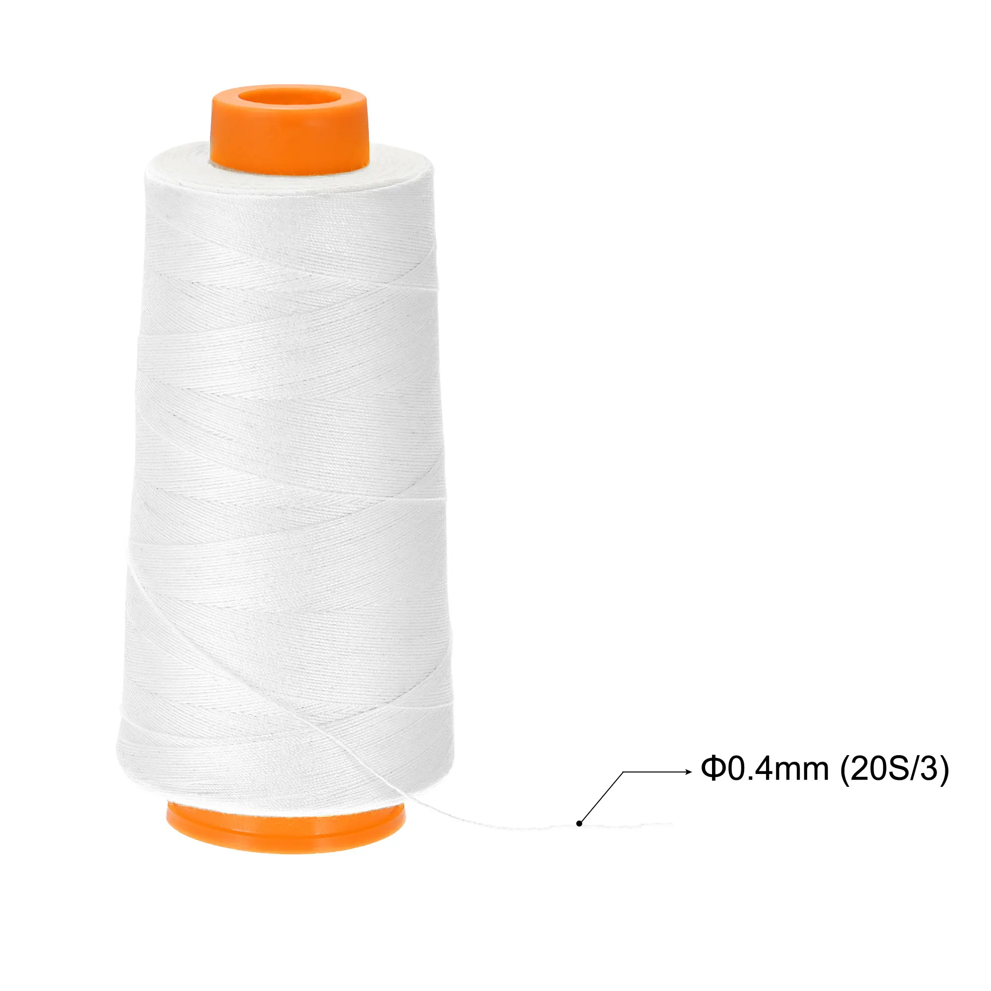 Uxcell Polyester Thread 1000 Yards 20S/3 All-Purpose for Manual and Machine Sewing (Gray)111 | Инструменты