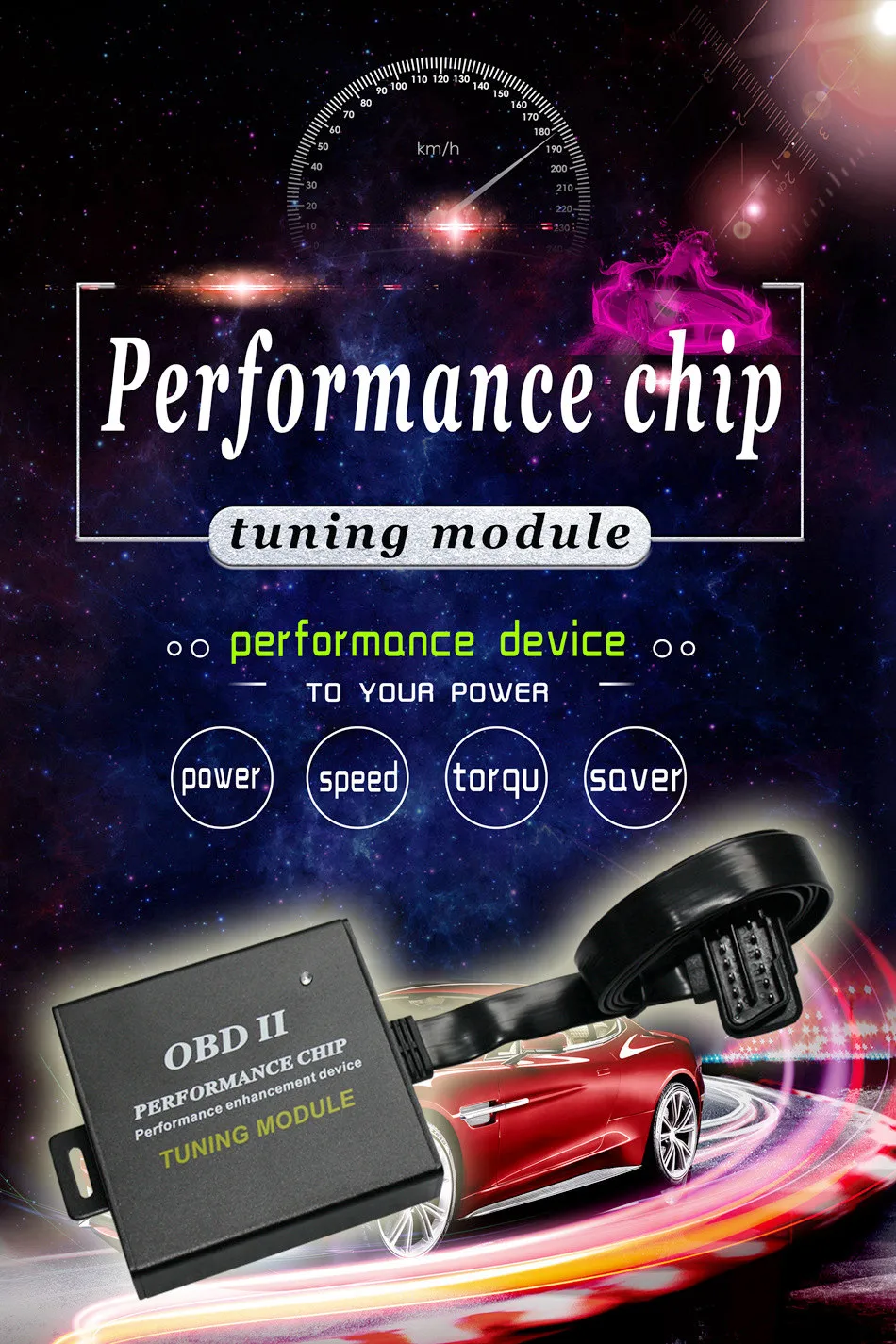 Чип производительности тюнинг модуль OBD2 OBDII Для Toyota Wish IQ RAV4 Venza Vios Yaris Matrix Prius Verso