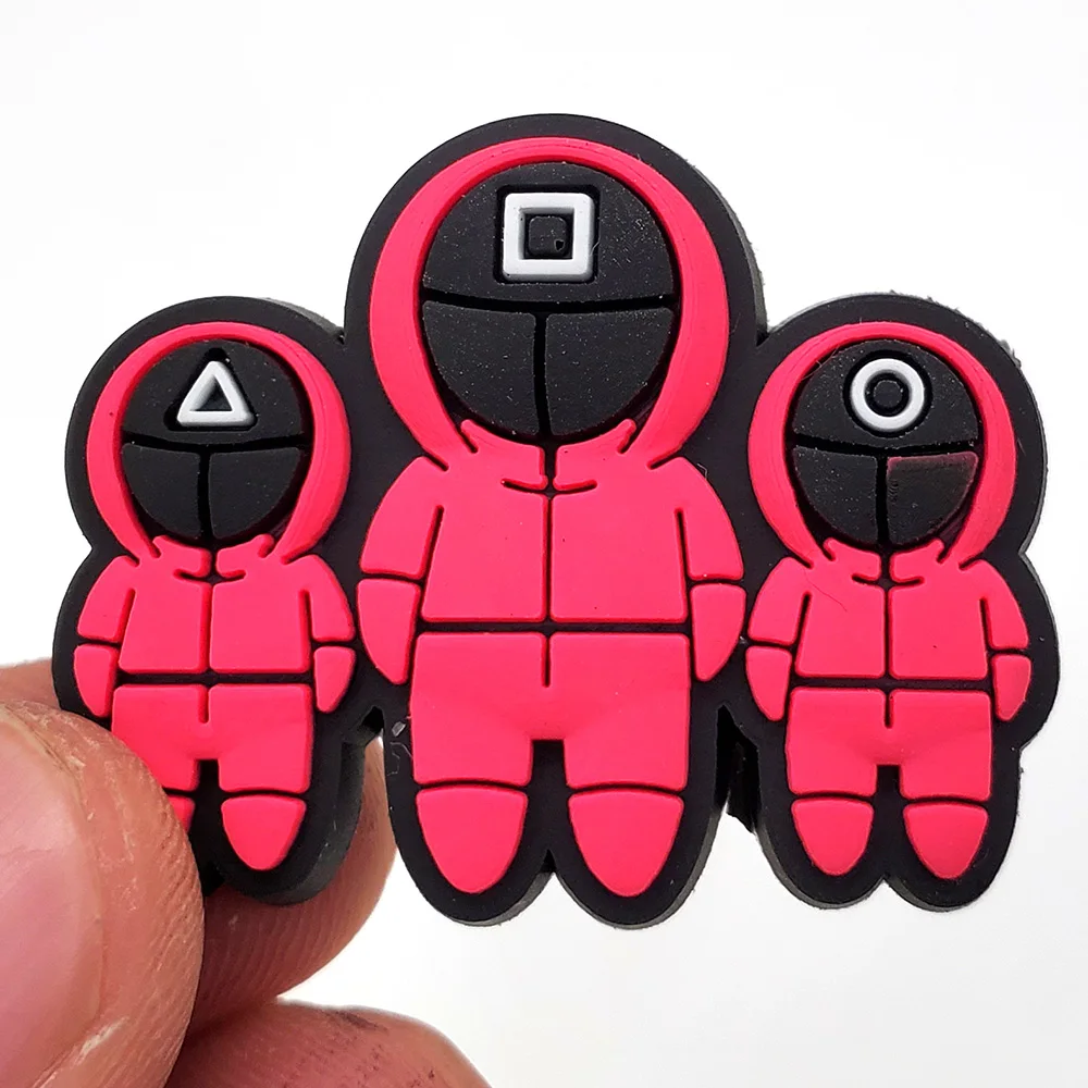 1 шт. корейский драматический ПВХ Мультяшные аксессуары для обуви jibz croc Подвеска