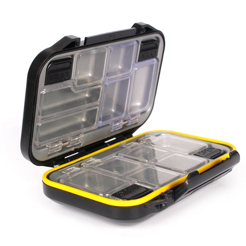 Коробки для рыболовных снастей двухслойные 12 отсеков рыболовные приманки ящик