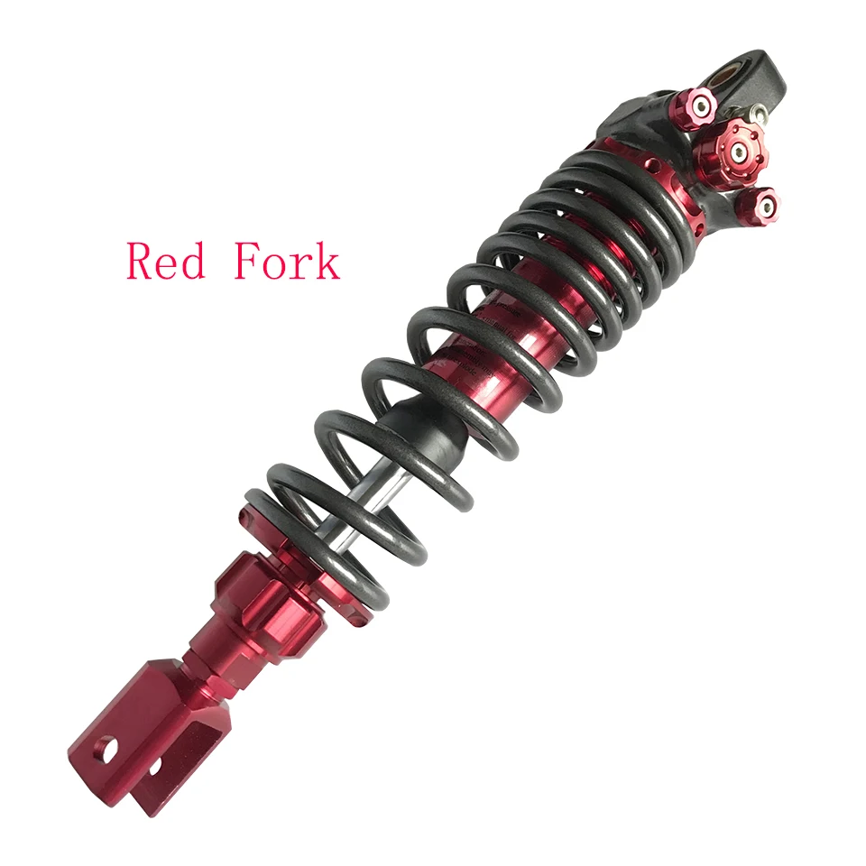 Red Fork 320mm Универсальный 320 мм 12," Задний амортизатор мотоцикла задняя подвеска для одного амортизатора мотоцикла - Цвет: Red Fork 320mm