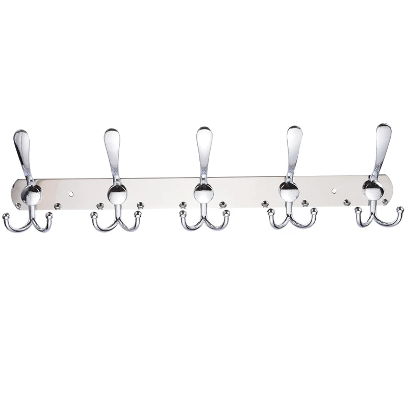 5 настенных крючков из нержавеющей стали вешалка для одежды крючок настенный