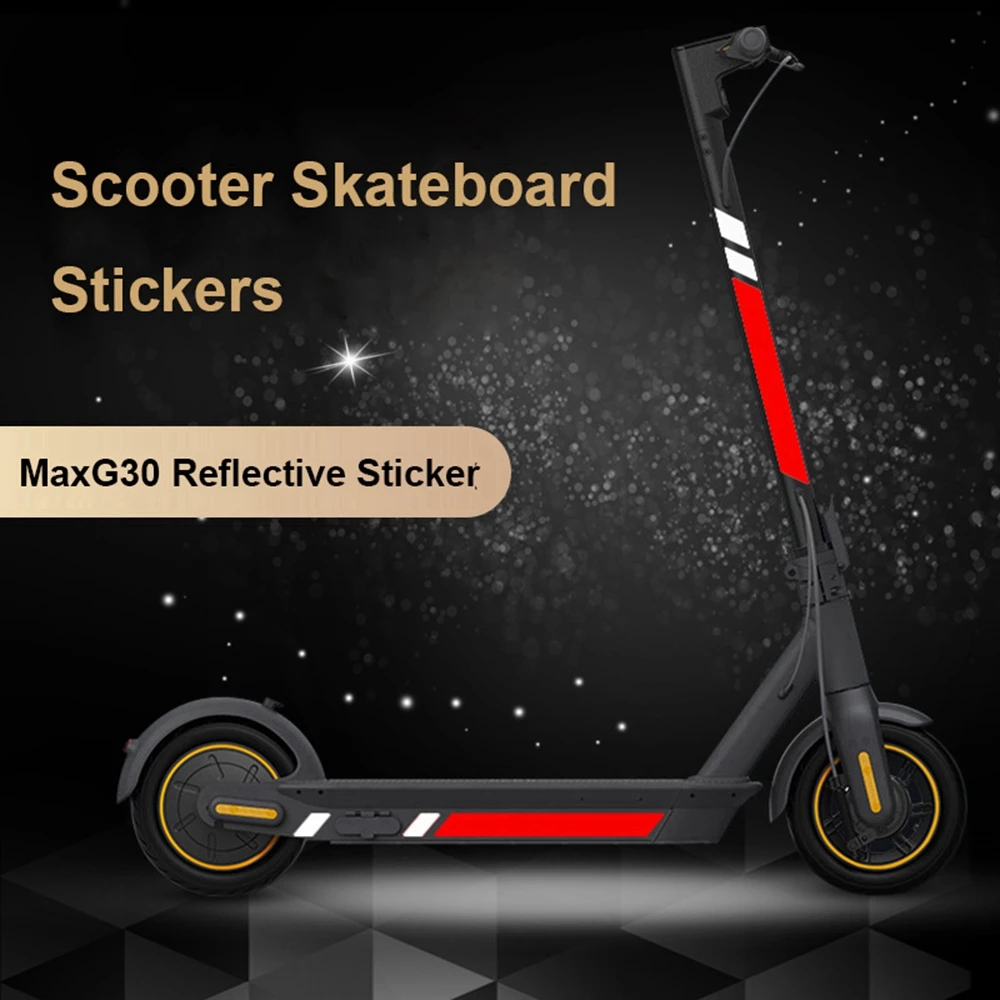 Лидер продаж светоотражающие наклейки для электрического скутера ярлыки Xiaomi Mijia