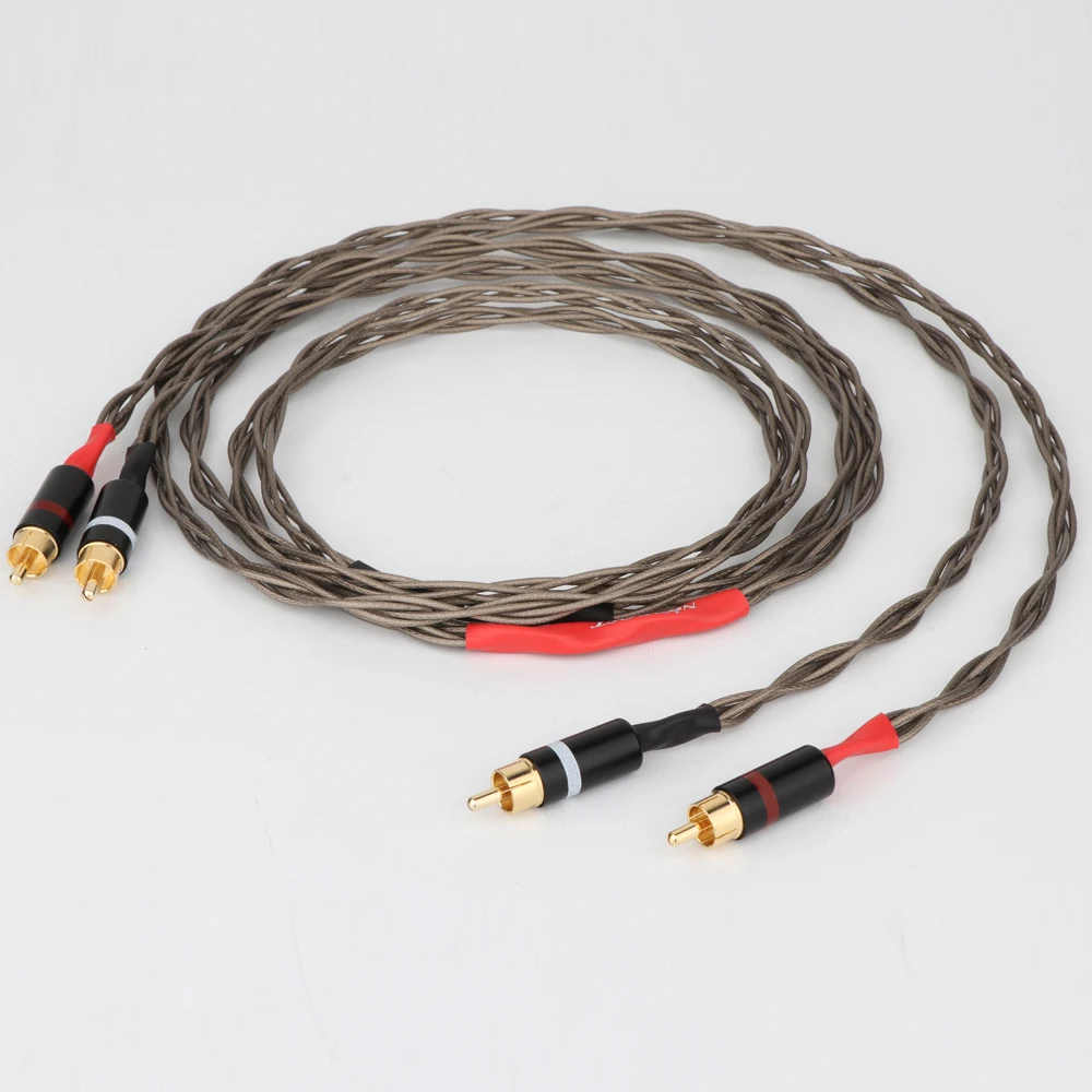 

HI-End Odin Silver Plated Signal Line, RCA Interconnect Cable, RCA to RCA Audio Cable