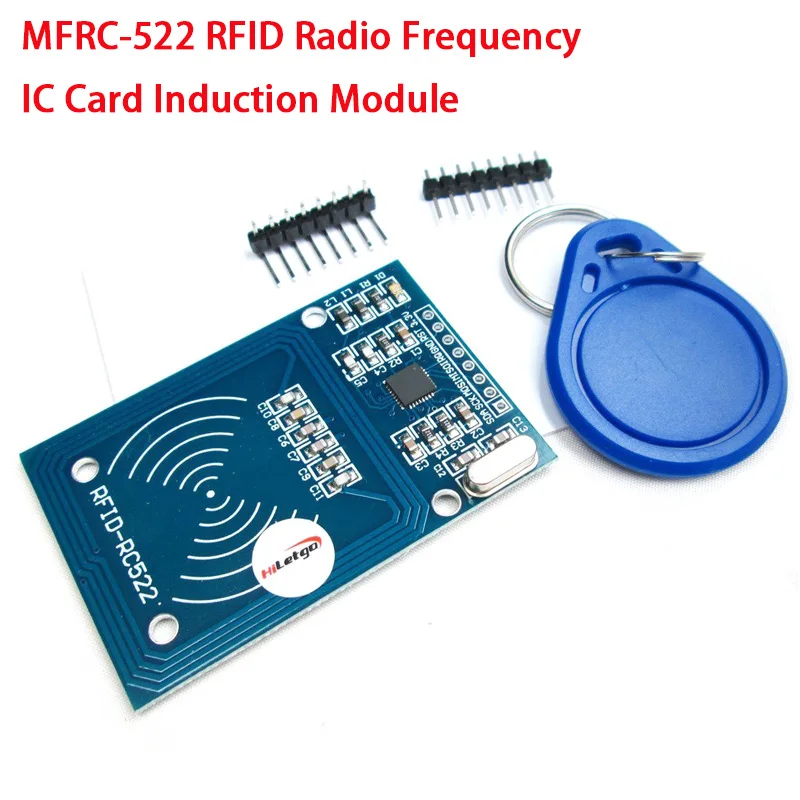 

RFID Mifare Kartenleser Module MFRC522 IC Card RC522 NFC Sniffer Arduino Raspberry Convenient DIY Electronic Product
