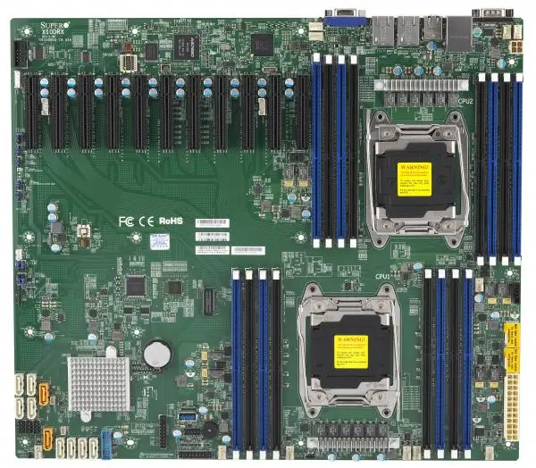 

X10DRX Xeon E5V3/V4 dual Gigabit network card dual four-channel server motherboard LGA2011，pcie*8 16*DDR4