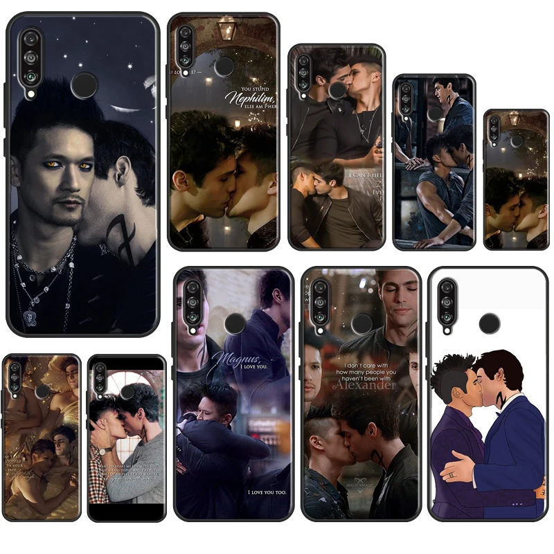 Мужской чехол с поцелуем Malec для Huawei P50 Pro P20 P30 P40 Mate 20 Lite P Smart 2019 Nova 5T Honor 50 9X 8X on.