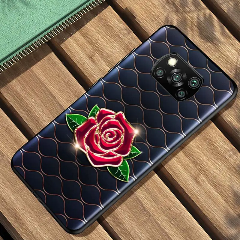 

Money Diamond Art For Xiaomi Redmi K30 K30S Mi 10T Lite Pro Poco X3 NFC X2 M3 M2 F2 Pro C3 F1 Soft Black Phone Case