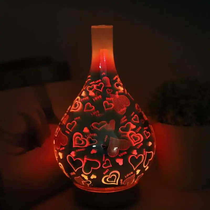 

Aromatherapy Ultrasonic Aroma Diffuser LED Night Light Humidifier 100ml