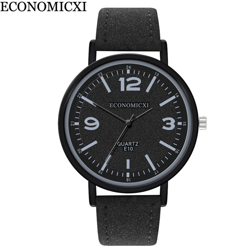 Relojes Para Mujer женские часы брендовые кварцевые женские часы Топ Роскошные наручные часы красный кожаный ремешок женские часы модное платье - Цвет: black
