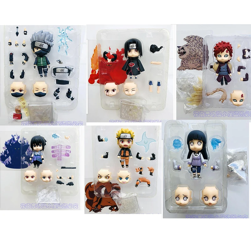 

Anime naruto Shippuden 628 707 820 724 879 956 1273 Q Face Doll Action Q Figure 10cm model collection Toy