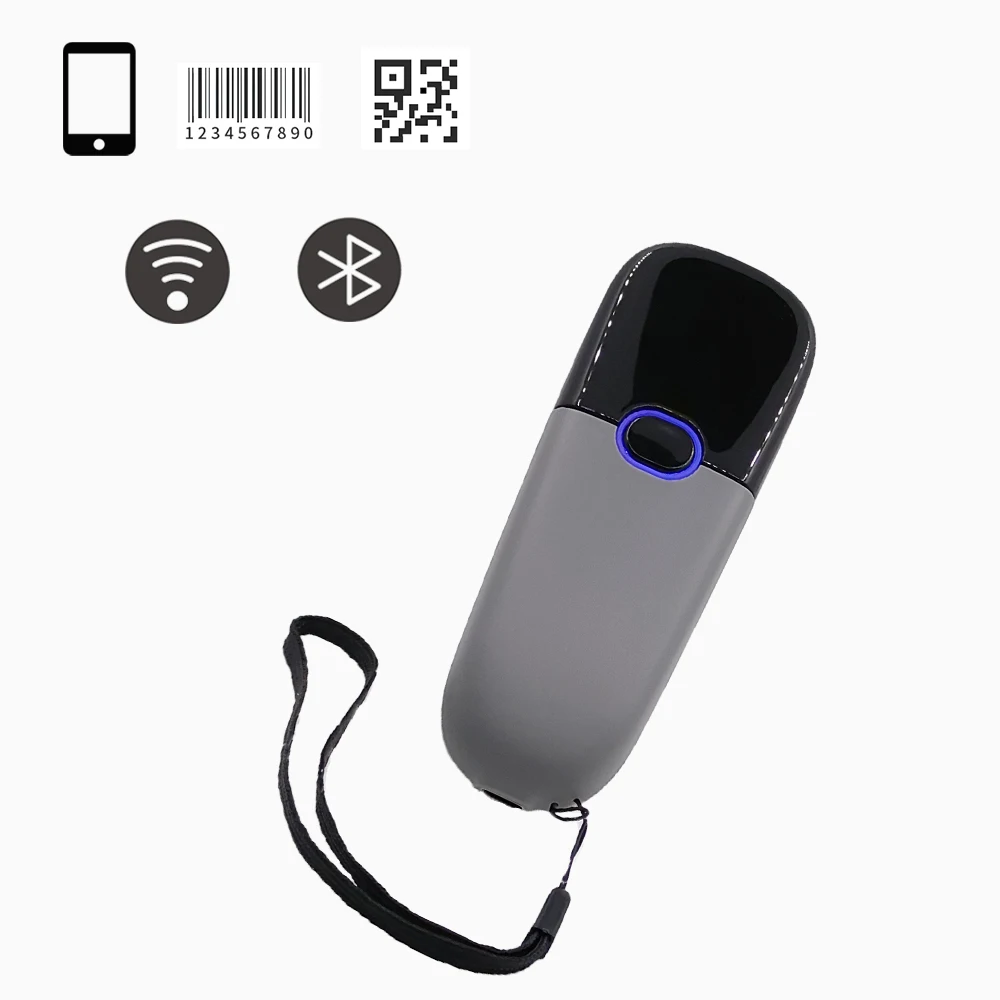 TEKLEAD Portable 1D 2D Bluetooth Wireless 2.4G Barcode Scanner Mini Pocket QR Bar Code Reader | Компьютеры и офис