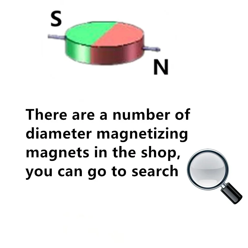 Магнитный кодировщик поддерживающий Сильный магнитный alnico Магнит стандарта 6x2 5