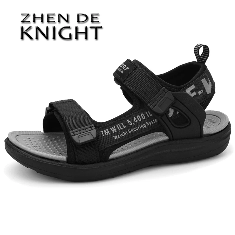 Сандалии Детские на липучке брендовые удобные спортивные сетчатые пляжные