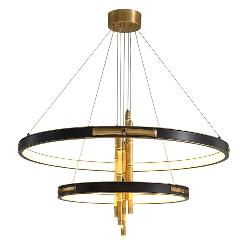 Новая креативная большая люстра в китайском стиле для гостиной столовой спальни