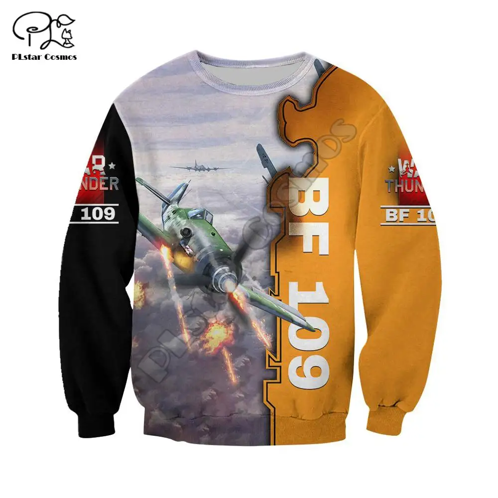 PLstar Cosmos 3D печать самолетов суперморская ткань план Harajuku стрейч одежда смешные