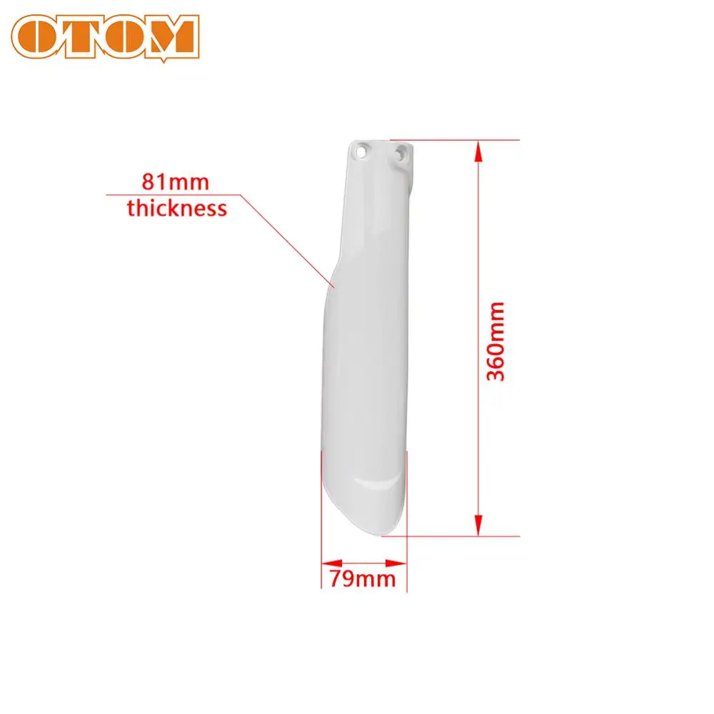 OTOM передняя вилка амортизатор защитная пленка пластиковая рамка Защитная крышка