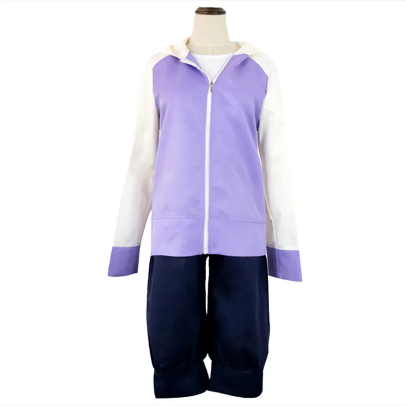 Аниме Hyuga Hinata Shippuden Generation Jacket брюки для косплей-костюма |