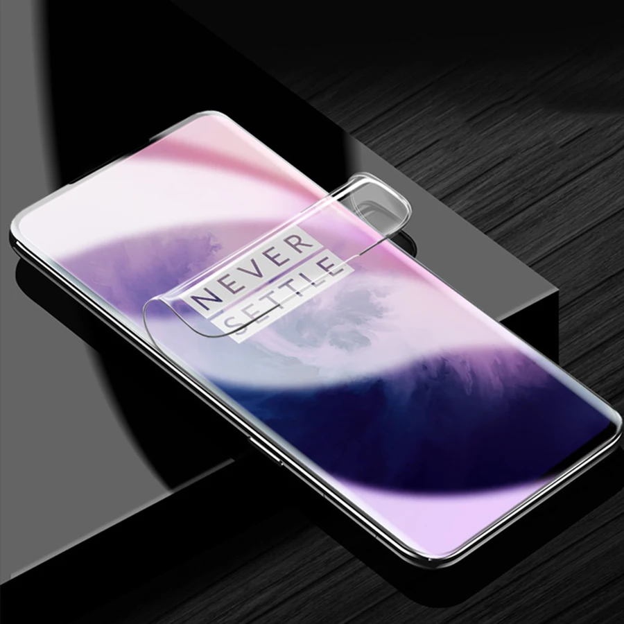 Передняя + задняя 21D Защитная Пленка премиум класса для Oneplus 7 7T 8 Pro 6T 1 мягкая ТПУ