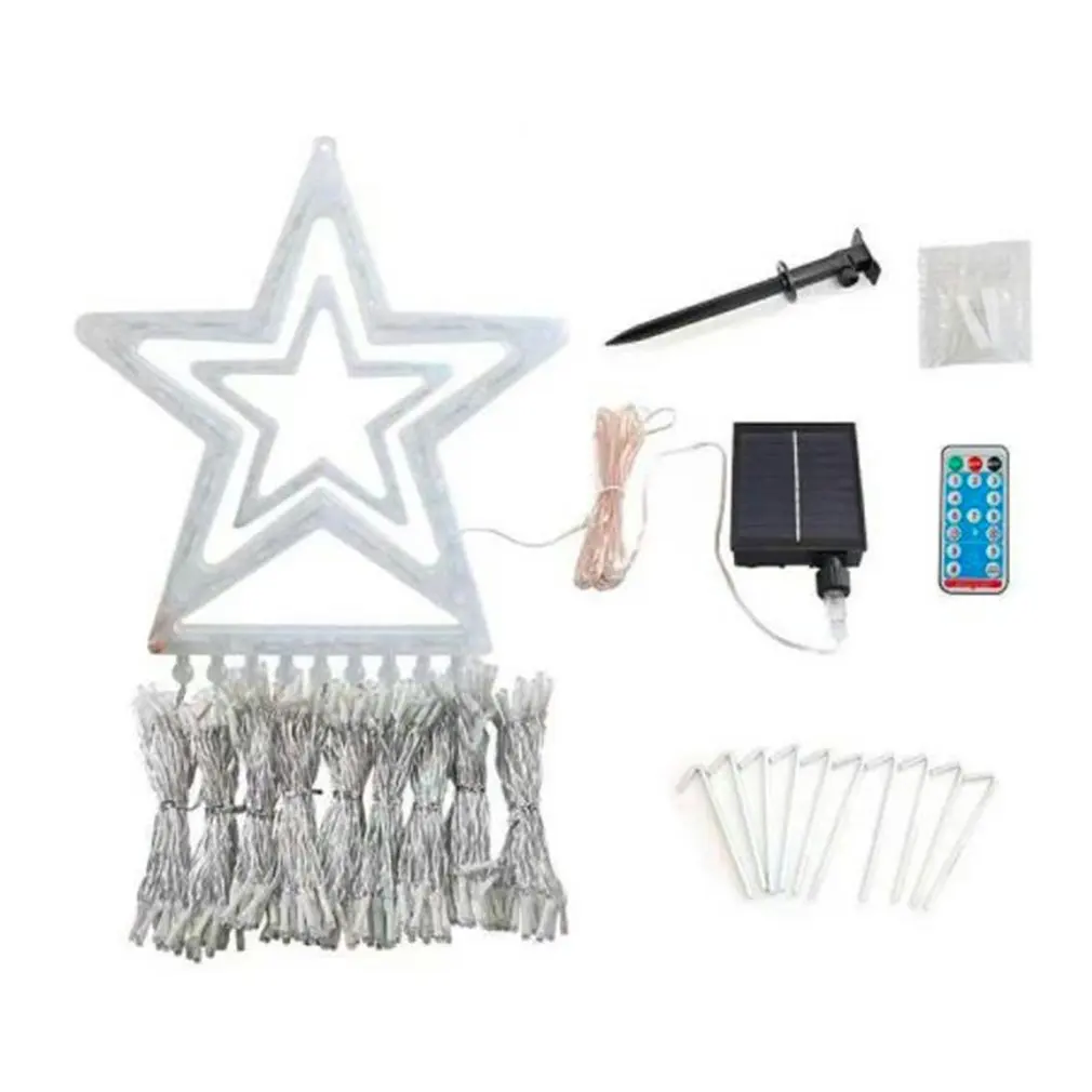 

Пентаграмма, светильники водопада, рождественские подвесные светильники для елки, Светильники для воды, метеоритные светильники, садовые с...