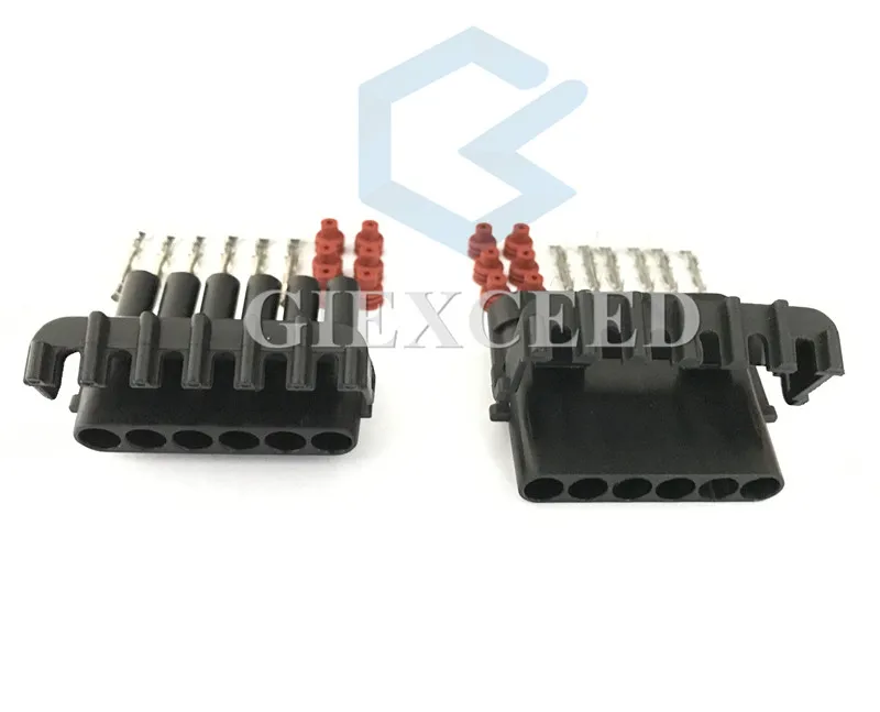 6 Pin 12015799 12010975 Авто педаль акселератора разъем для Delphi Электрический