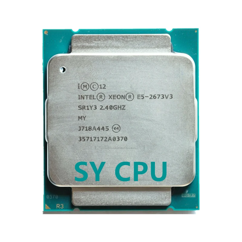 

E5 2673 V3 2011, 12 ядер, 24 резьбы, E5-2673V3 2,4G 2011 2673V3