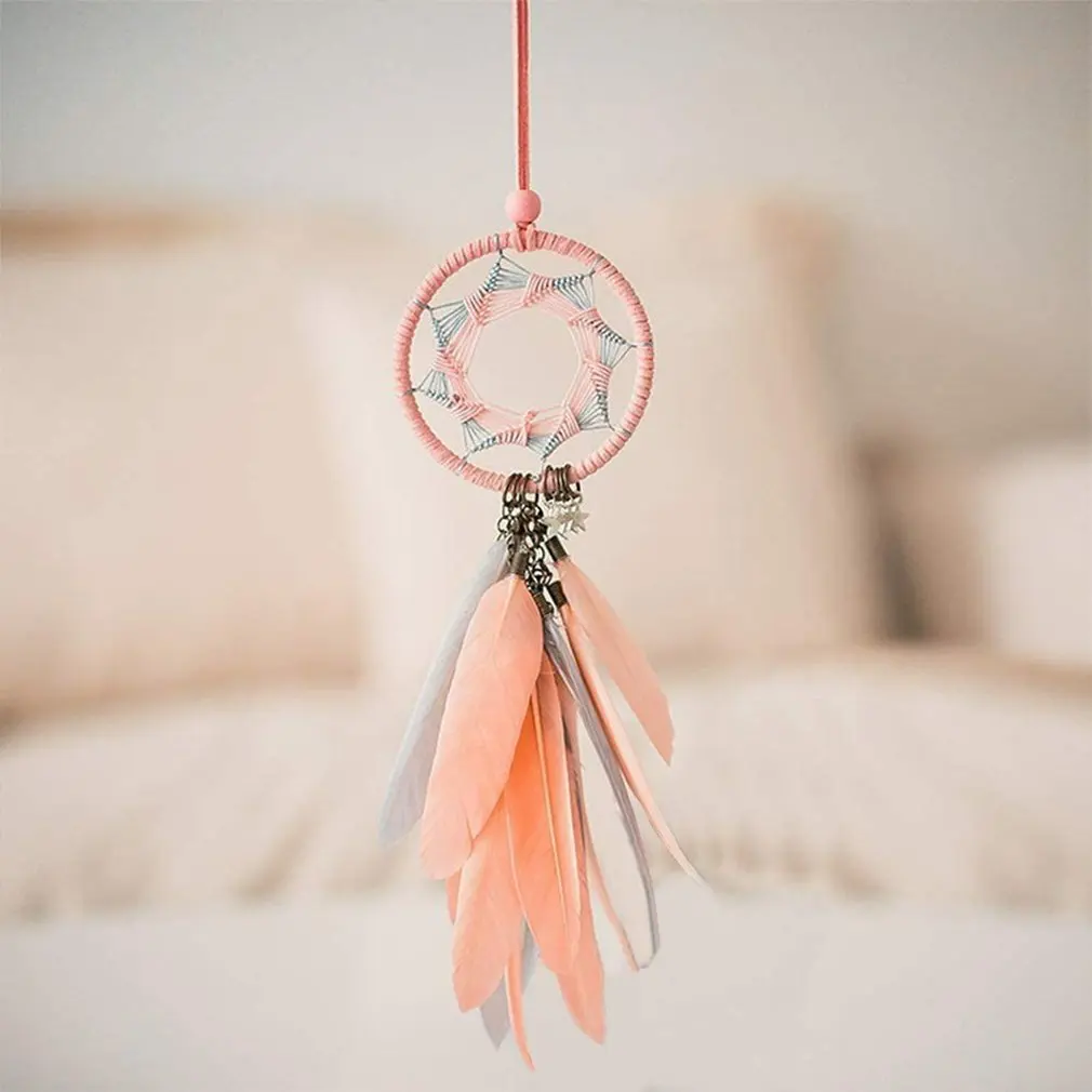 2 шт. креативный Ловец снов ручной работы Подвеска для салона автомобиля заднего