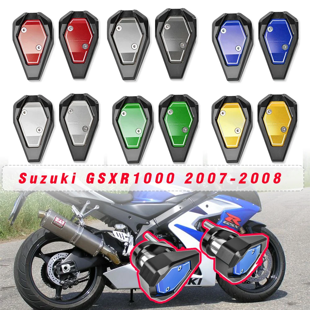 GSXR 1000 07 08 защита от ударов слайдеров рамы для SUZUKI GSX R1000 GSX-R1000 GSX-R 1000R 2007 2008 |