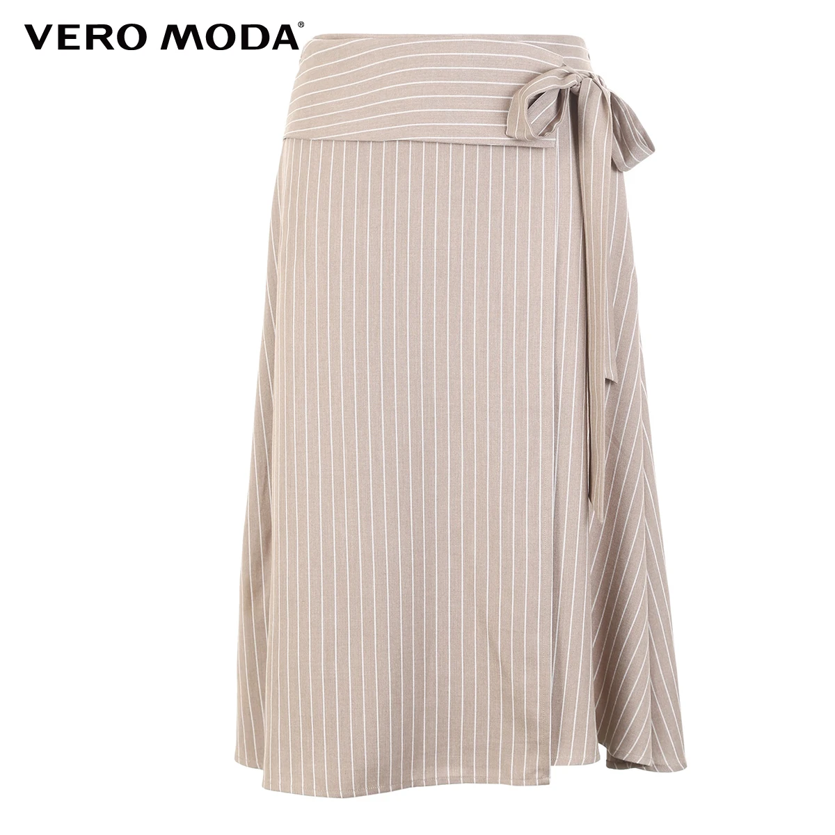 Vero Moda Новые поступления Полосатая юбка со шнуровкой со средней талией | 318316549
