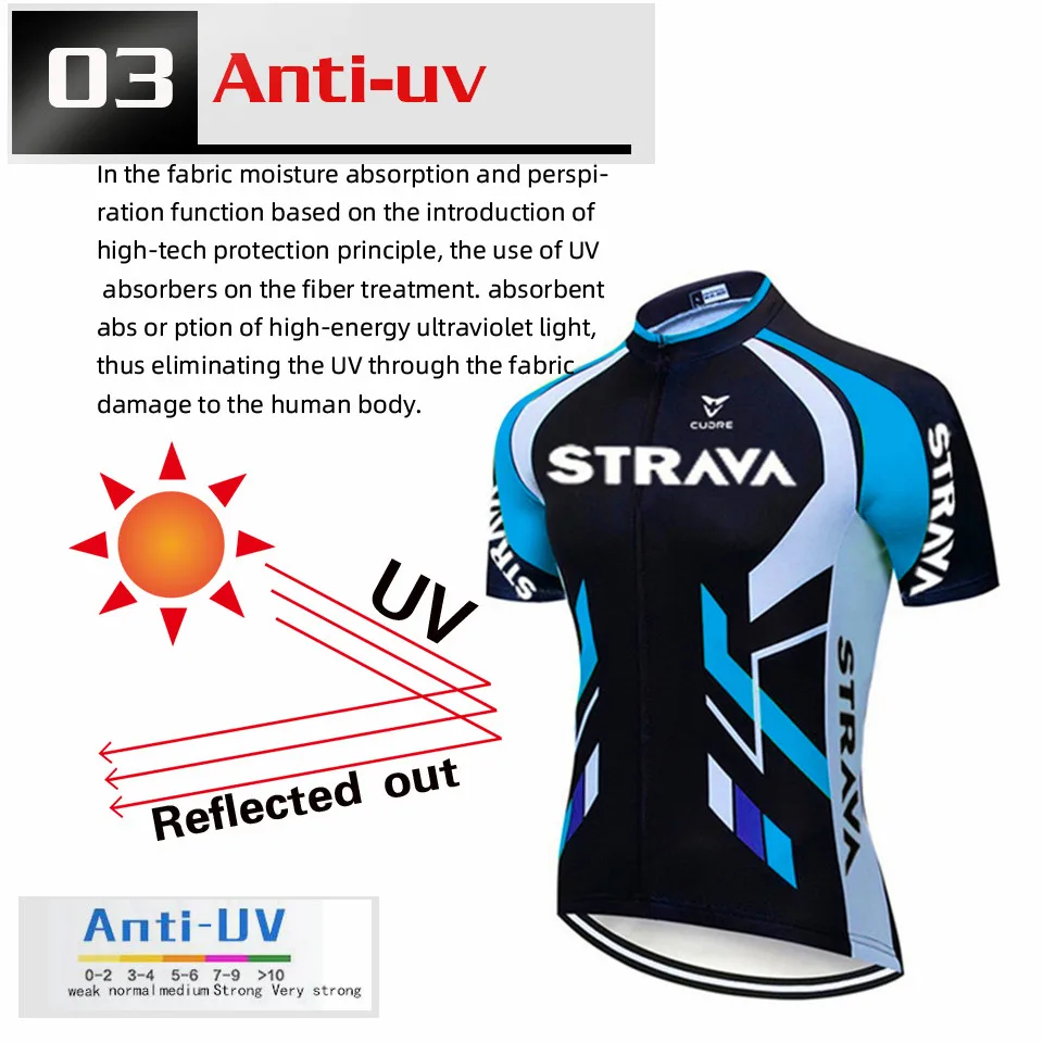 2021 черный STRAVA Pro велосипедная команда с коротким рукавом Maillot Ciclismo мужская