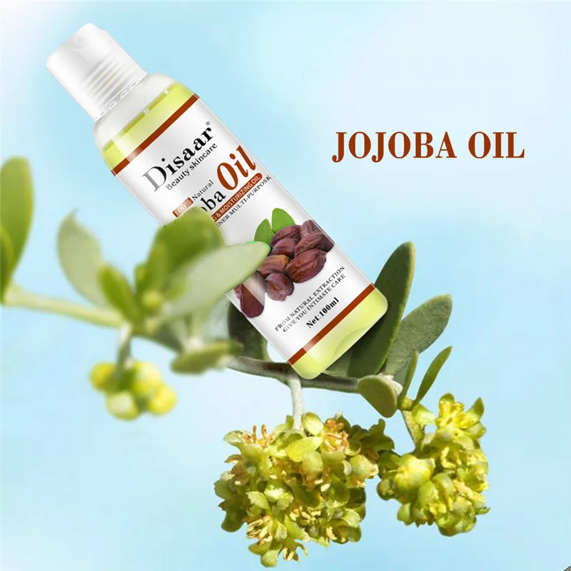 

100% Natural Organic Jojoba Oil Massage Best Skin Care Relaxing Moisturizing Oil Massage Essential Oil Skin Care Help Sleep