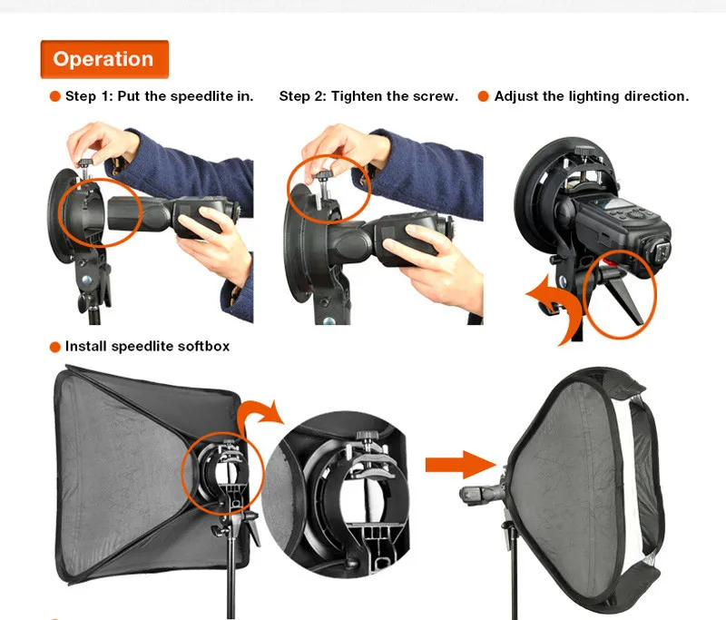 Godox s-образный Кронштейн для вспышки Bowens S держатель Универсальный тип для вспышки Speedlite Snoot софтбокс красота блюдо сотовая зонтик