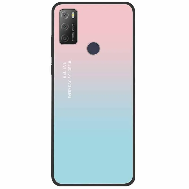 Для Alcatel 1 S 2021 чехол противоударный силиконовый мягкий ТПУ для телефона 3L s Funda Coque 3