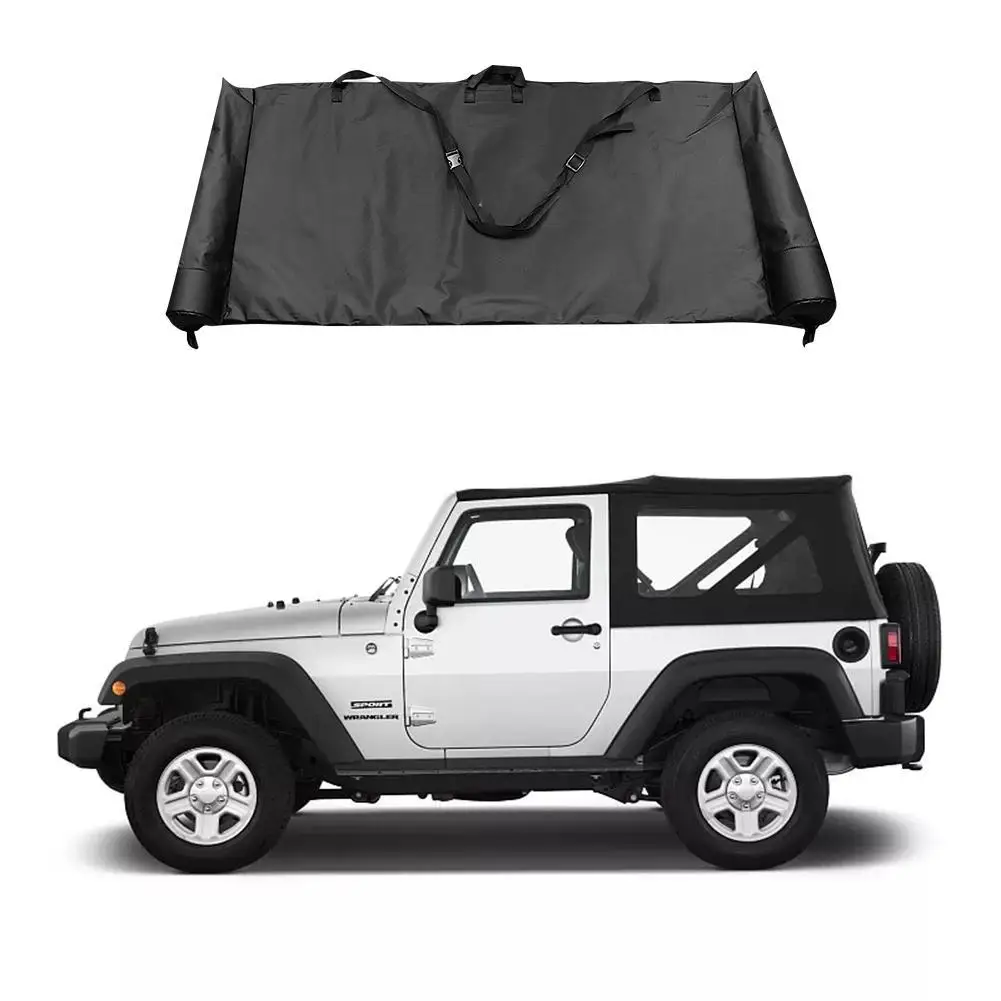 

NEW 1Pcs Freedom Panel Hard Storage Bag Carrying Case JL Grab For Jeep For Wrangler JK Handle with 2007-2020 A3L3