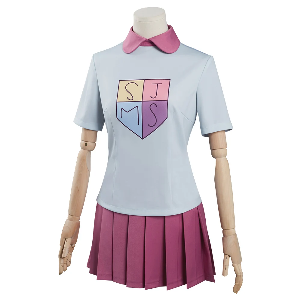 Amphibia-Anne Boonchuy Cosplay Costume Uniform Skirts Outfits Halloween Carnival Suit