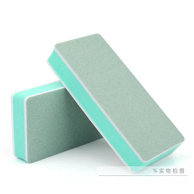 5 шт инструментов для ногтей пилочка Полировка двусторонняя буфера Blcok Блестящий