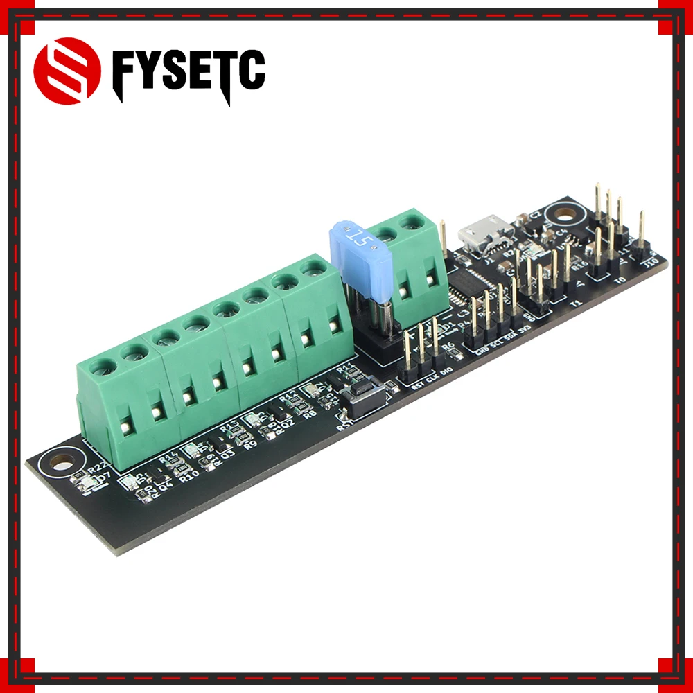 Expansor de Alta Pré-venda Fysetc Voron Impressora 3d Stm32f042f6p6 Mcu Klipper Qualidade 2.4 Expansor 1 Pçs