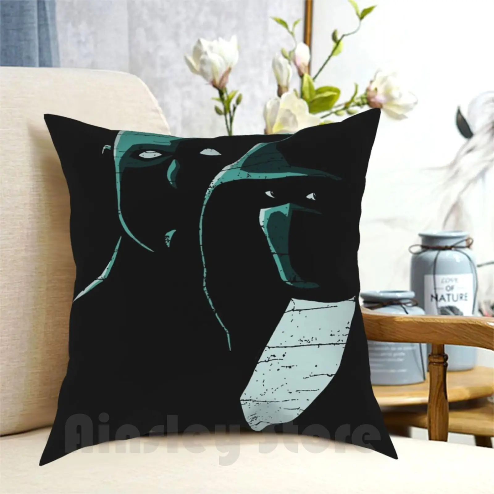 

Minimal Sister Pillow Case Printed Home Soft Throw Pillow Watchmen Superhero